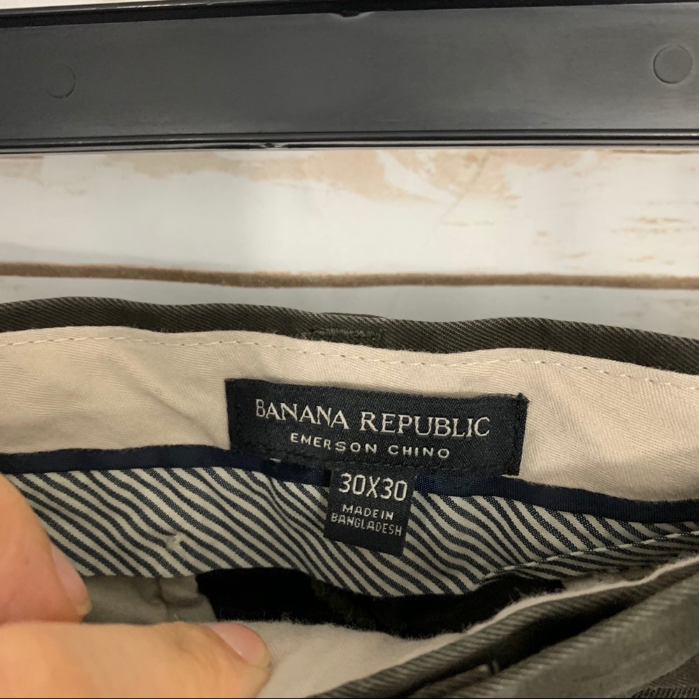 Banana Republic Brown Emerson Career Chino Pants - Picture 2 of 4